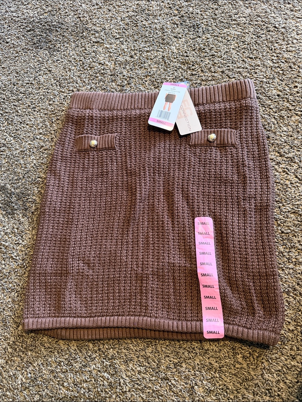 Knit Mini Skirt